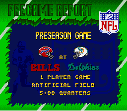 NFL Football screenshot 5 for Super Famicom